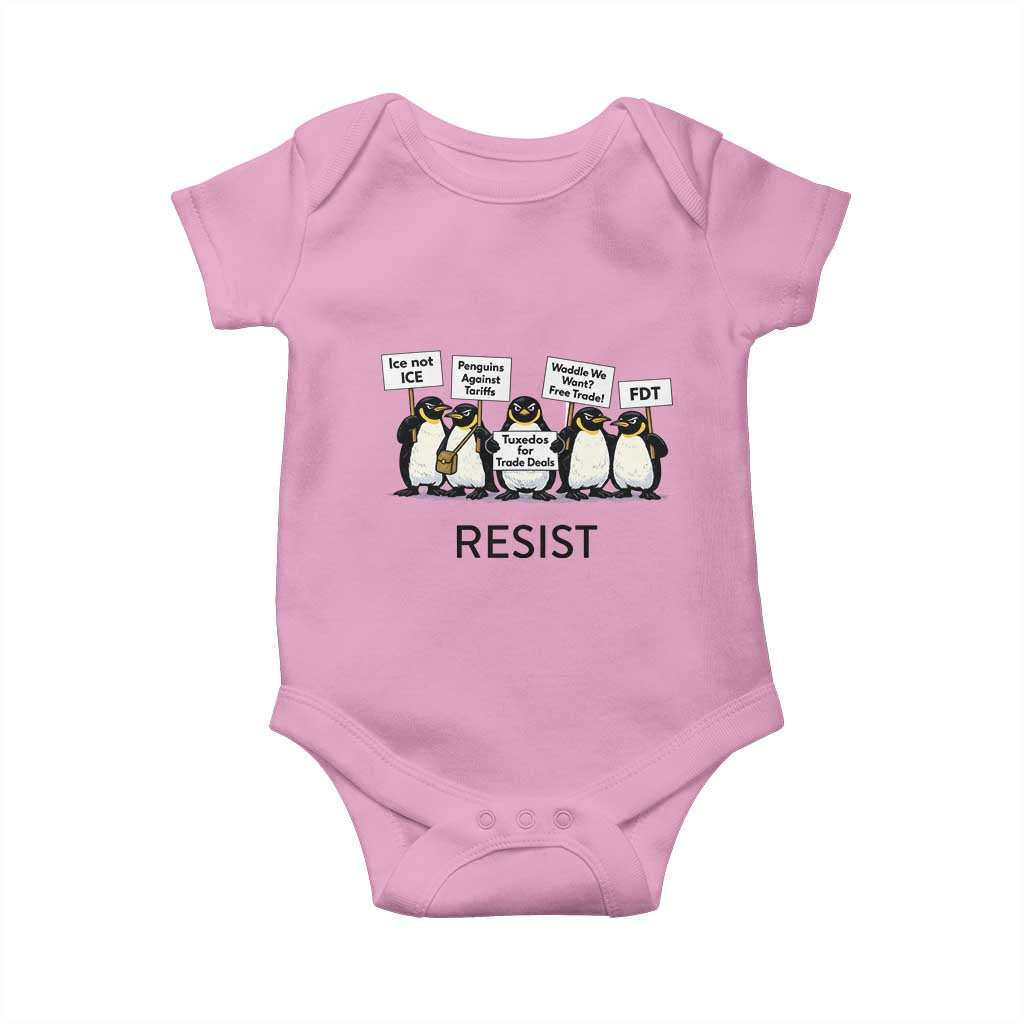 Penguins Resist Baby Onesie Nihilist Penguin Anti-Government Meme