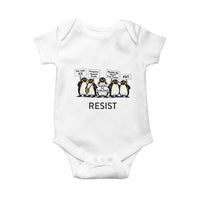Penguins Resist Baby Onesie Nihilist Penguin Anti-Government Meme