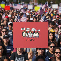 Penguins Resist Protest Sign Nihilist Penguin Anti-Government Meme