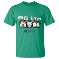 Penguins Resist T Shirt Nihilist Penguin Anti-Government Meme