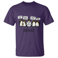 Penguins Resist T Shirt Nihilist Penguin Anti-Government Meme