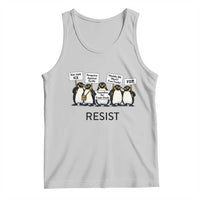 Penguins Resist Tank Top Nihilist Penguin Anti-Government Meme