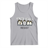 Penguins Resist Tank Top Nihilist Penguin Anti-Government Meme