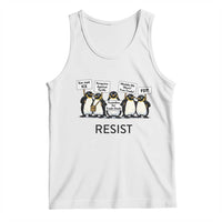 Penguins Resist Tank Top Nihilist Penguin Anti-Government Meme