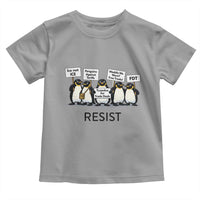Penguins Resist Toddler T Shirt Nihilist Penguin Anti-Government Meme