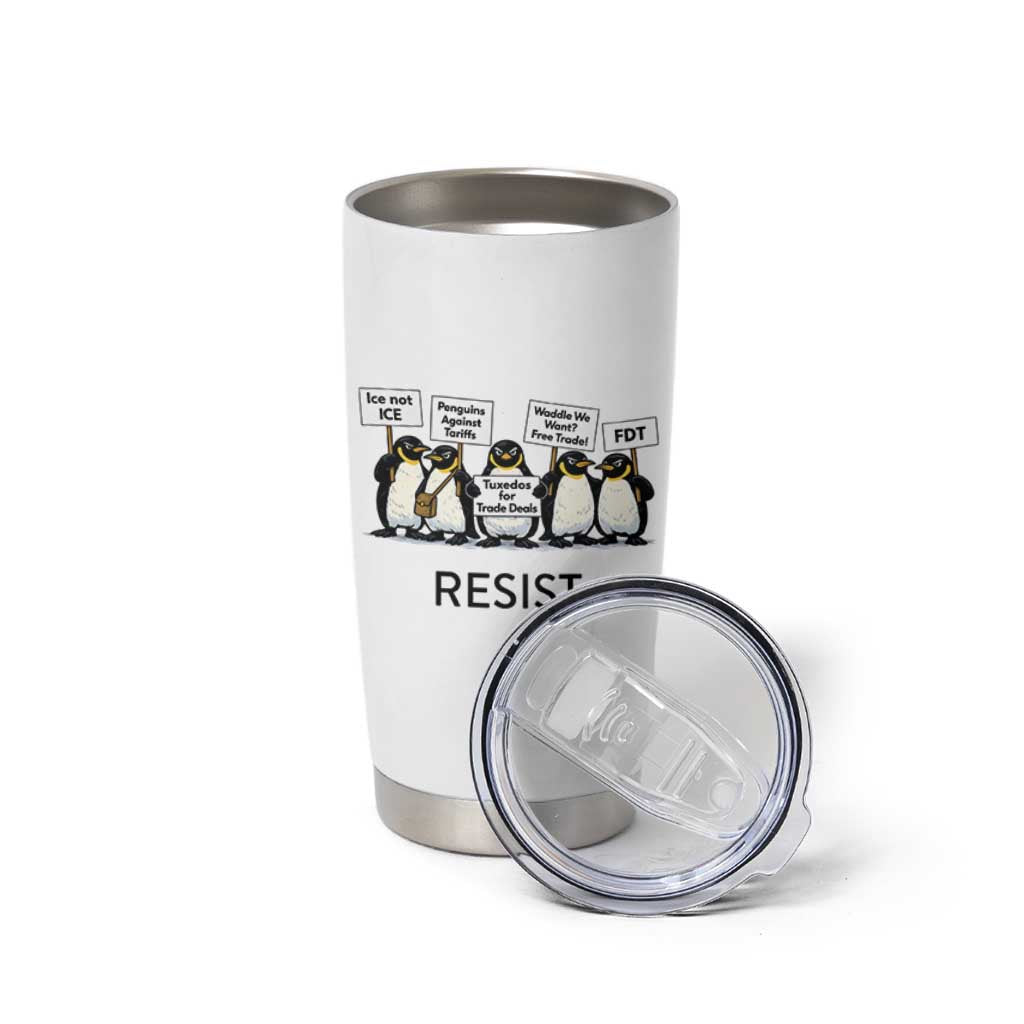 Penguins Resist Tumbler Cup Nihilist Penguin Anti-Government Meme