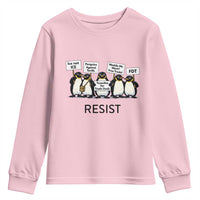 Penguins Resist Youth Sweatshirt Nihilist Penguin Anti-Government Meme