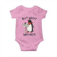 Fck ICE Baby Onesie Nihilist Penguin Anti-Government Meme