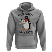 Fck ICE Hoodie Nihilist Penguin Anti-Government Meme