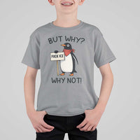 Fck ICE T Shirt For Kid Nihilist Penguin Anti-Government Meme