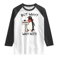 Fck ICE Raglan Shirt Nihilist Penguin Anti-Government Meme