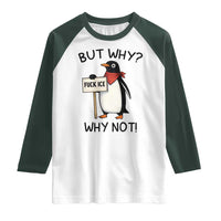 Fck ICE Raglan Shirt Nihilist Penguin Anti-Government Meme