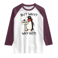 Fck ICE Raglan Shirt Nihilist Penguin Anti-Government Meme
