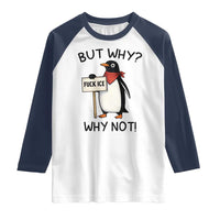 Fck ICE Raglan Shirt Nihilist Penguin Anti-Government Meme