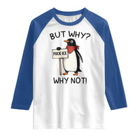 Fck ICE Raglan Shirt Nihilist Penguin Anti-Government Meme
