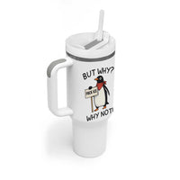 Fck ICE Tumbler With Handle Nihilist Penguin Anti-Government Meme