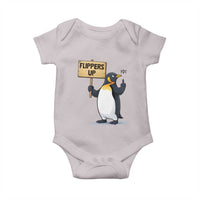 Penguins Resist Baby Onesie Flippers Up Protest