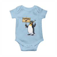 Penguins Resist Baby Onesie Flippers Up Protest