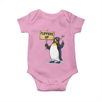 Penguins Resist Baby Onesie Flippers Up Protest