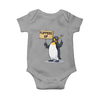 Penguins Resist Baby Onesie Flippers Up Protest