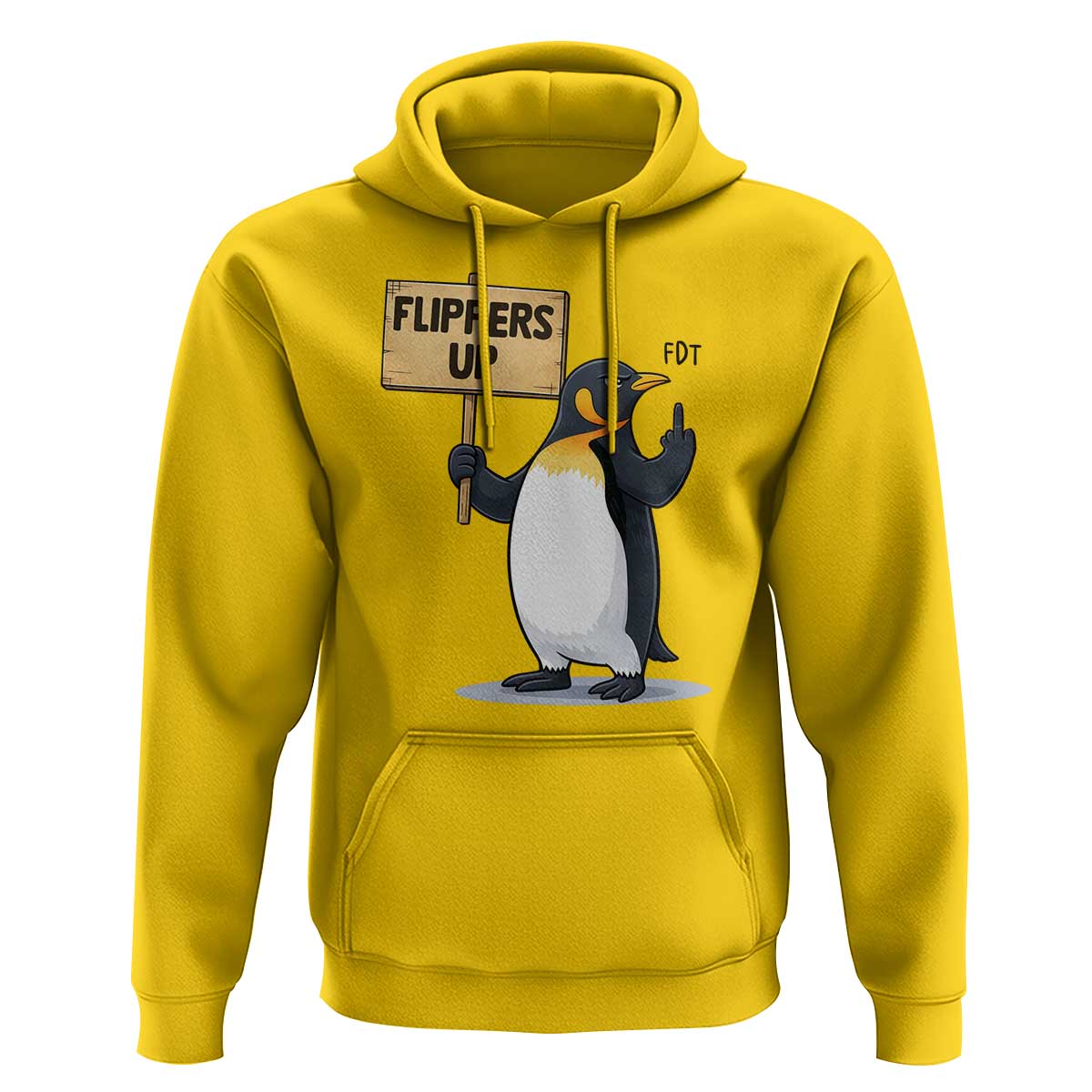 Penguins Resist Hoodie Flippers Up Protest
