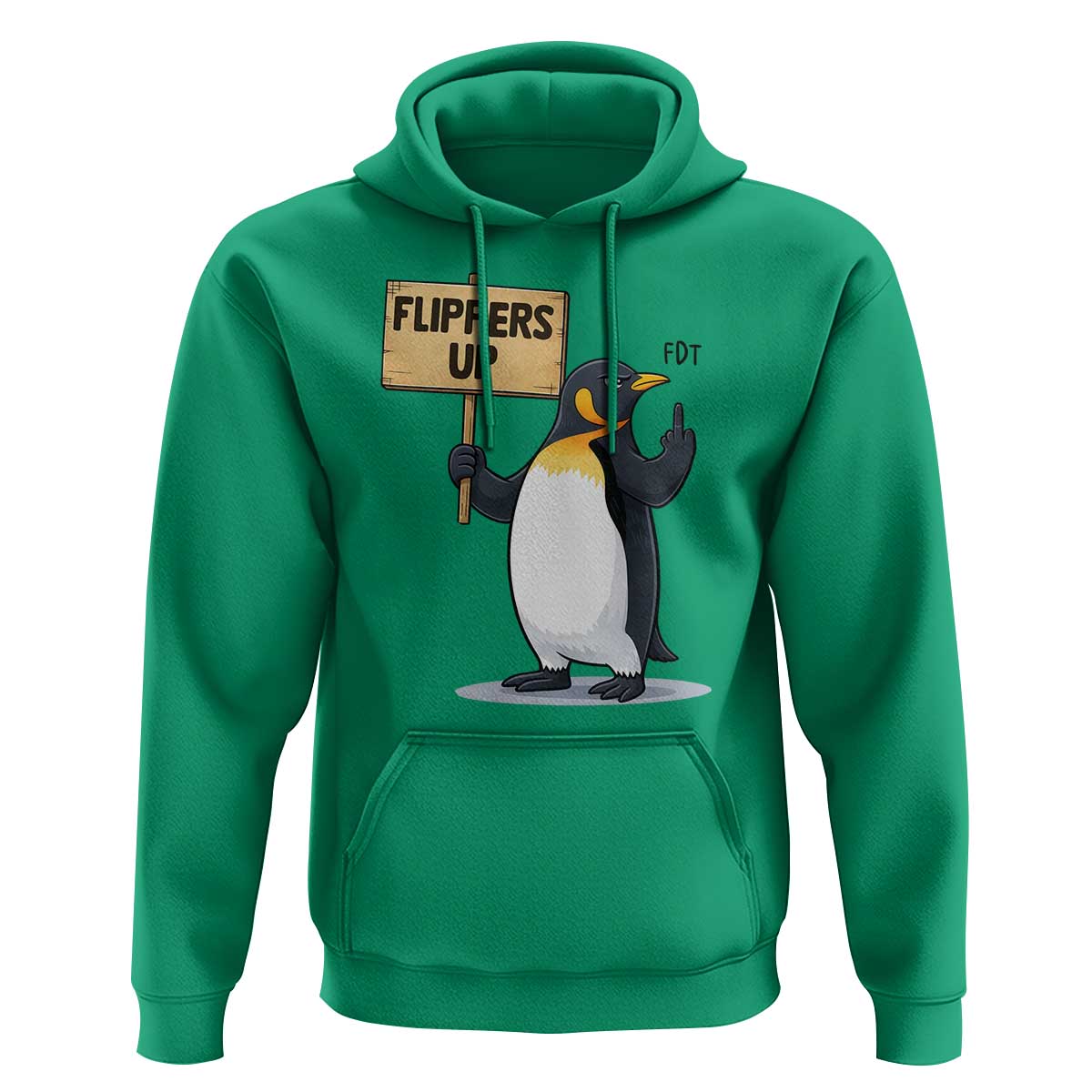 Penguins Resist Hoodie Flippers Up Protest