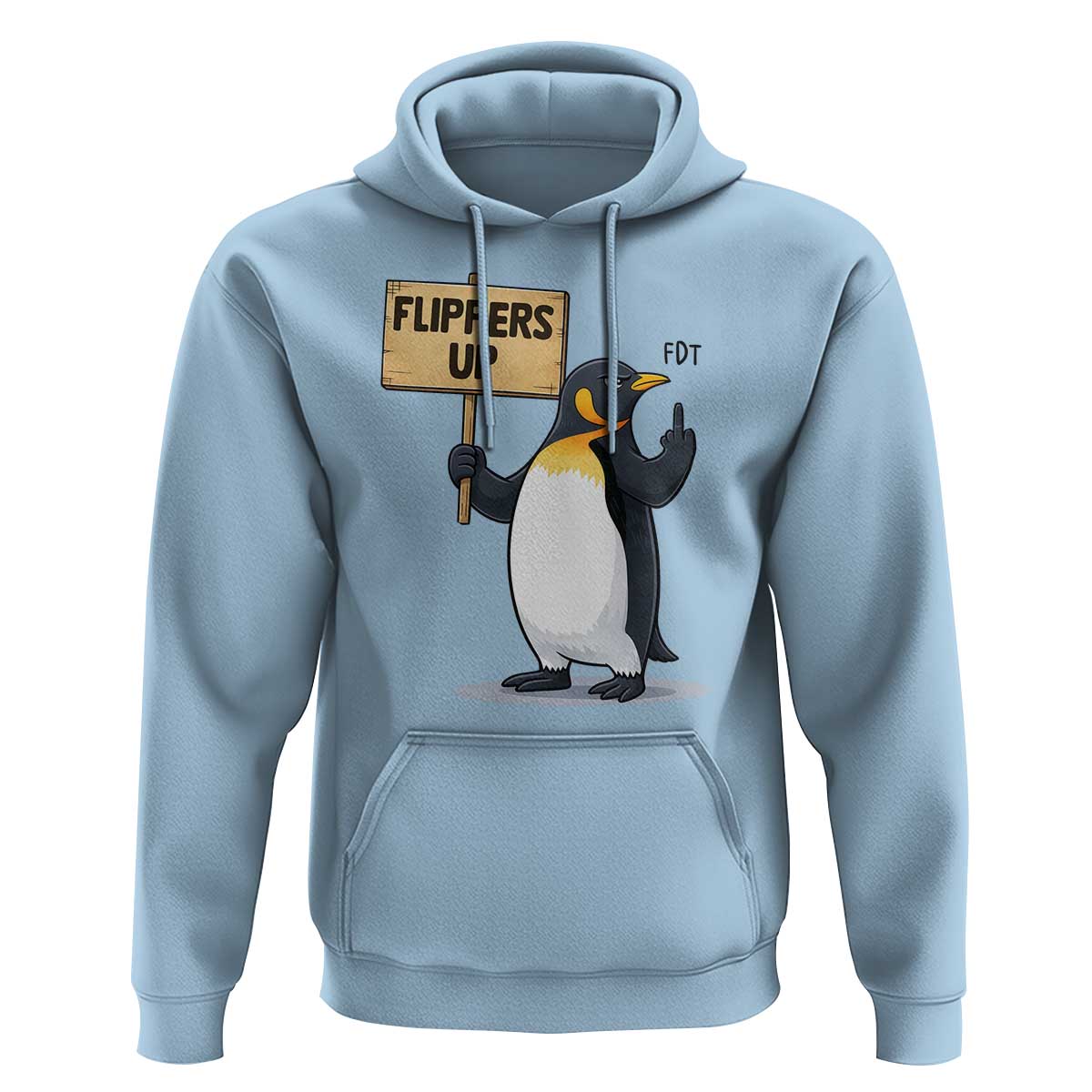 Penguins Resist Hoodie Flippers Up Protest