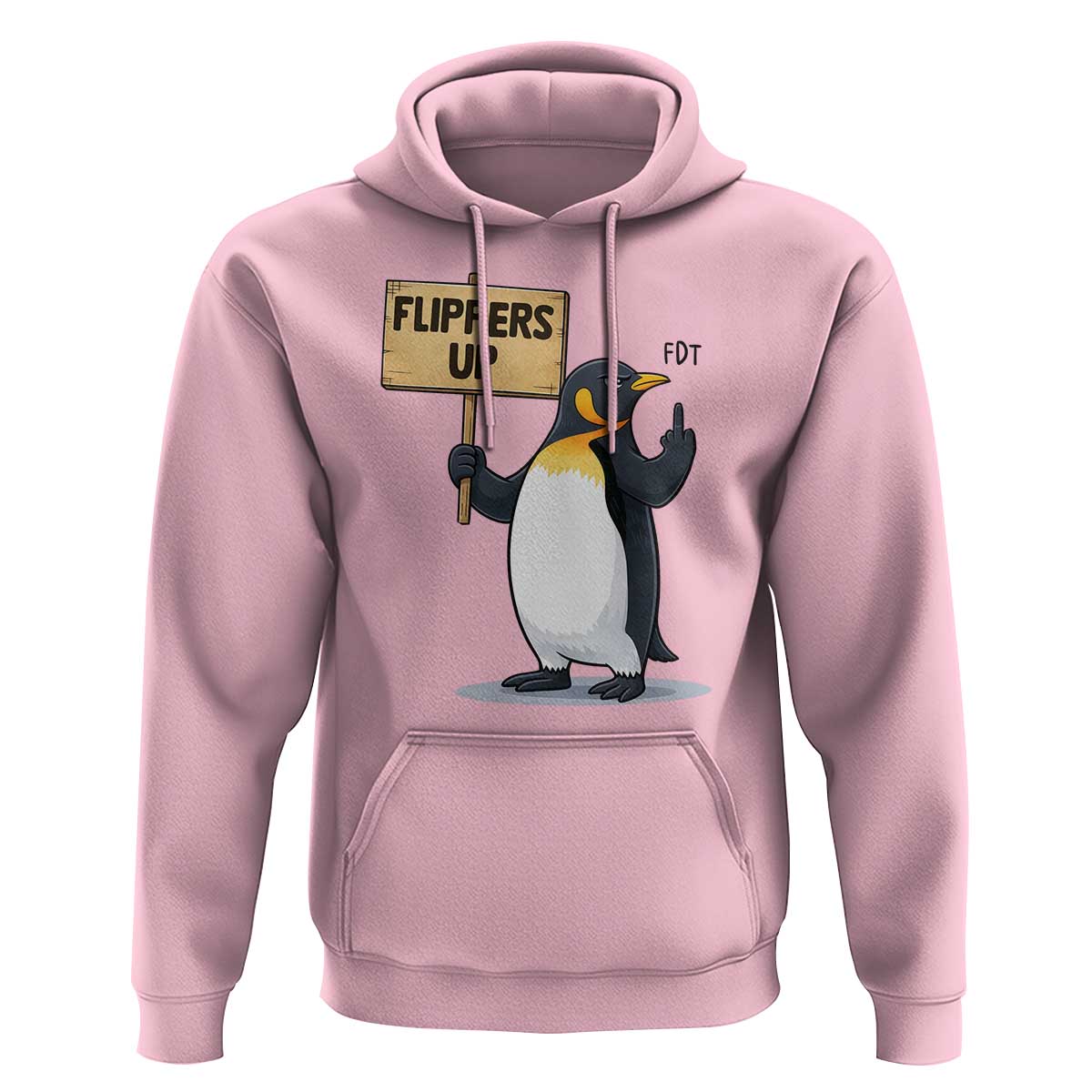 Penguins Resist Hoodie Flippers Up Protest