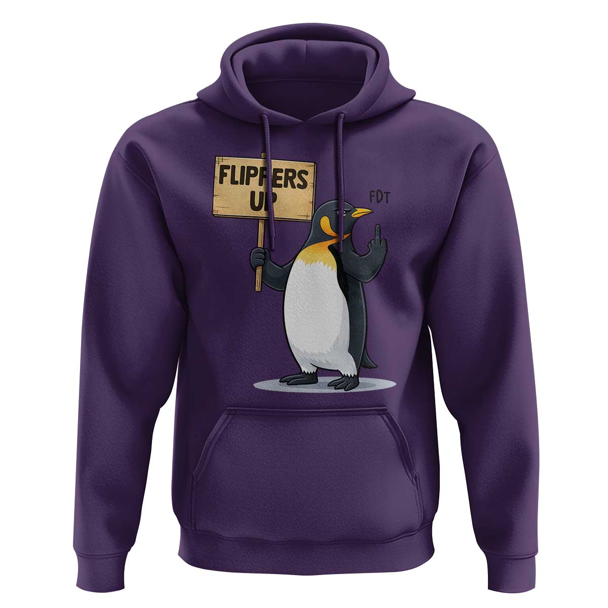 Penguins Resist Hoodie Flippers Up Protest