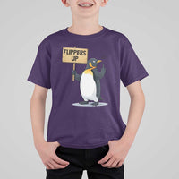 Penguins Resist T Shirt For Kid Flippers Up Protest