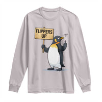 Penguins Resist Long Sleeve Shirt Flippers Up Protest