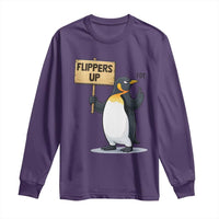 Penguins Resist Long Sleeve Shirt Flippers Up Protest
