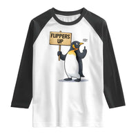 Penguins Resist Raglan Shirt Flippers Up Protest
