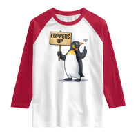 Penguins Resist Raglan Shirt Flippers Up Protest
