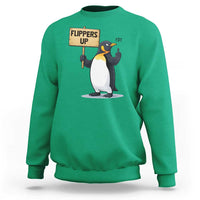 Penguins Resist Sweatshirt Flippers Up Protest