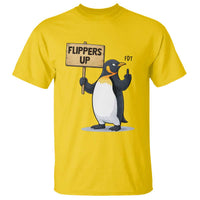 Penguins Resist T Shirt Flippers Up Protest