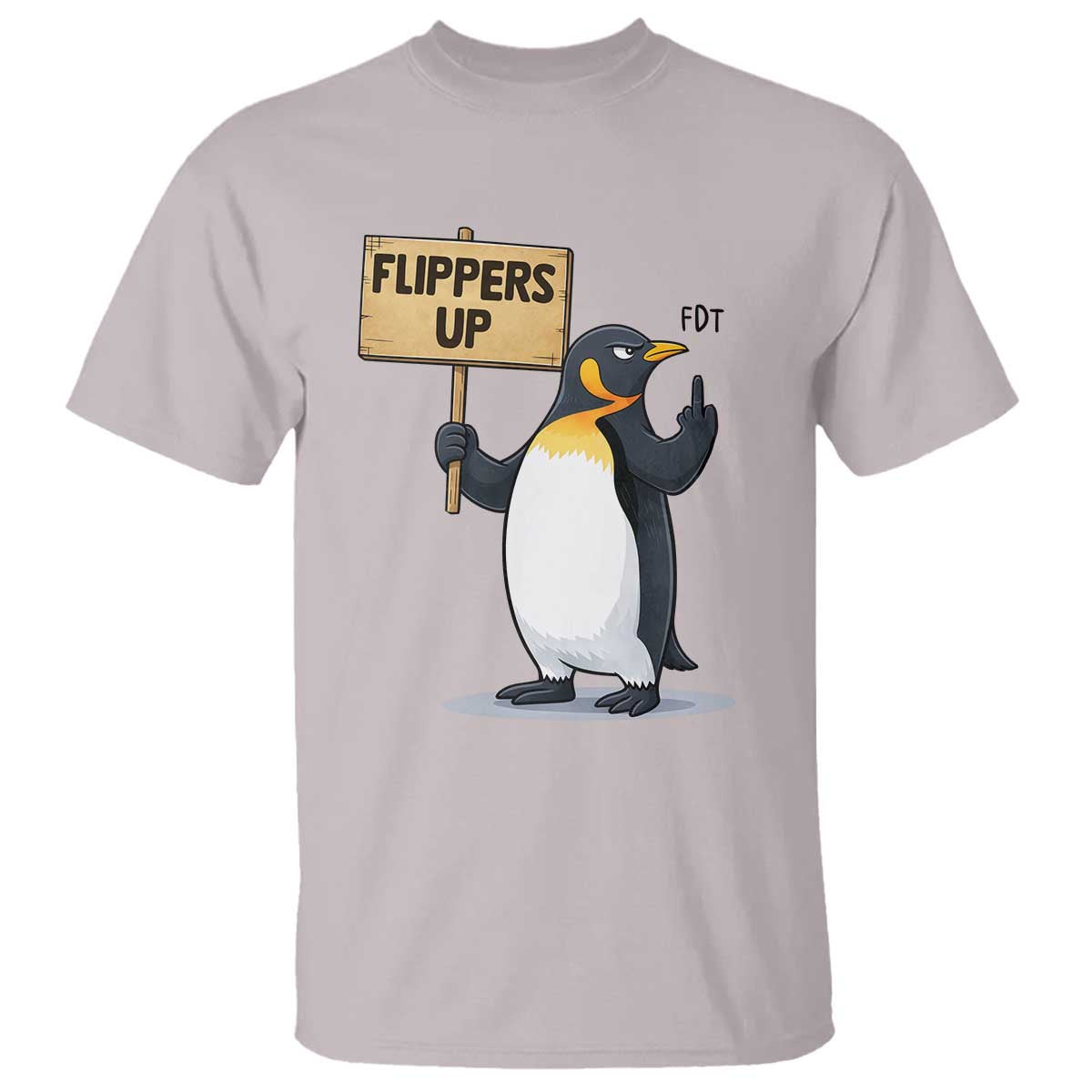 Penguins Resist T Shirt Flippers Up Protest
