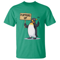 Penguins Resist T Shirt Flippers Up Protest