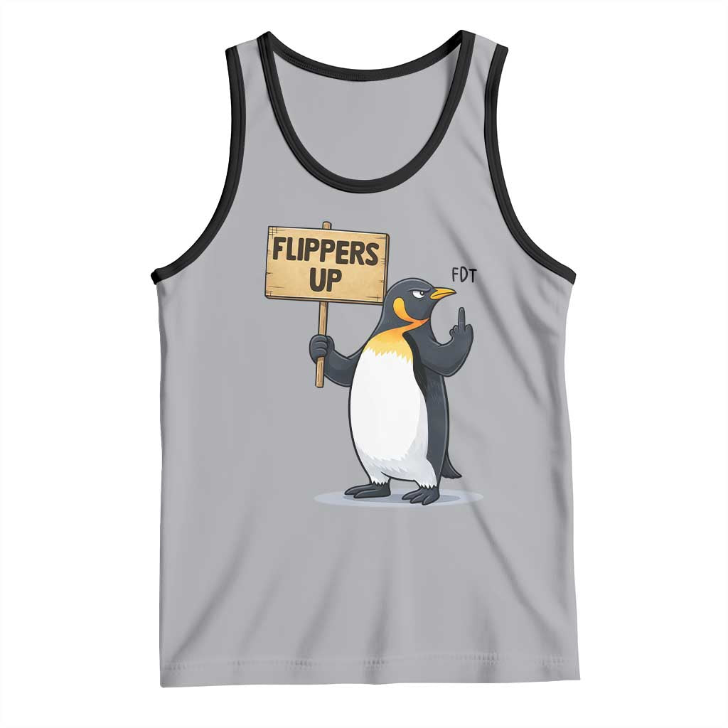 Penguins Resist Tank Top Flippers Up Protest