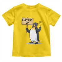 Penguins Resist Toddler T Shirt Flippers Up Protest