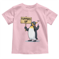 Penguins Resist Toddler T Shirt Flippers Up Protest