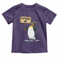 Penguins Resist Toddler T Shirt Flippers Up Protest