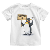 Penguins Resist Toddler T Shirt Flippers Up Protest