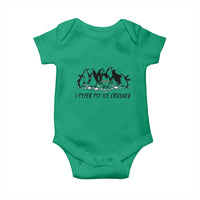 Funny Penguins Resist Protest Baby Onesie I Pefer My Ice Crushed