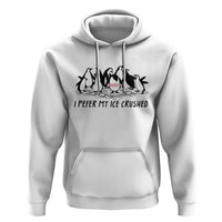 Funny Penguins Resist Protest Hoodie I Pefer My Ice Crushed