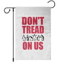 Funny Penguins Resist Protest Garden Flag Don't Tread On Us