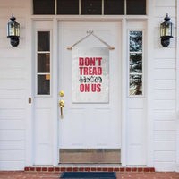 Funny Penguins Resist Protest Garden Flag Don't Tread On Us