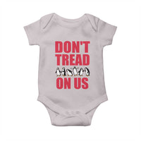Funny Penguins Resist Protest Baby Onesie Don't Tread On Us