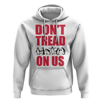 Funny Penguins Resist Protest Hoodie Don't Tread On Us