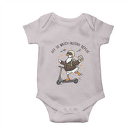 Funny Goose Support Freedom Meme Baby Onesie Off To Watch History Repart